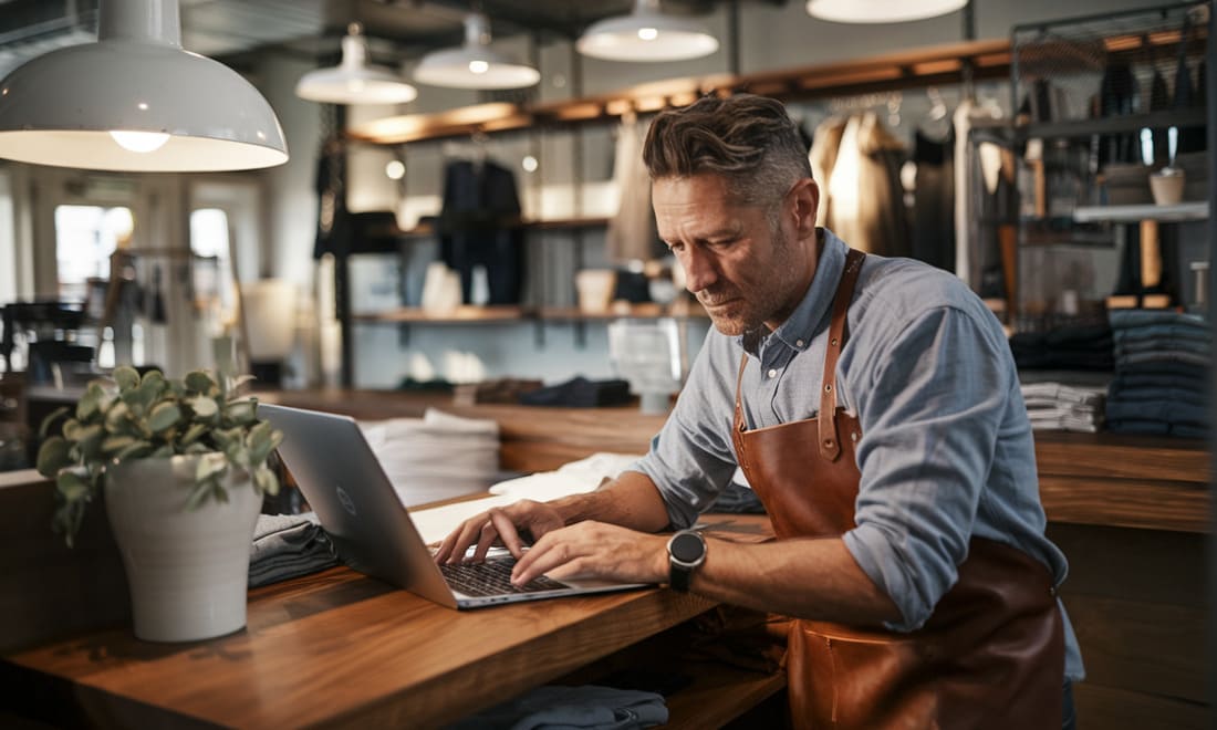 Multi-secteurs Suivi de gestion mensuel - Conseil en financement et stratégie de développement - Entrepreneur découvrant les avantages d’un accompagnement par un cabinet de conseil en gestion et pilotage.