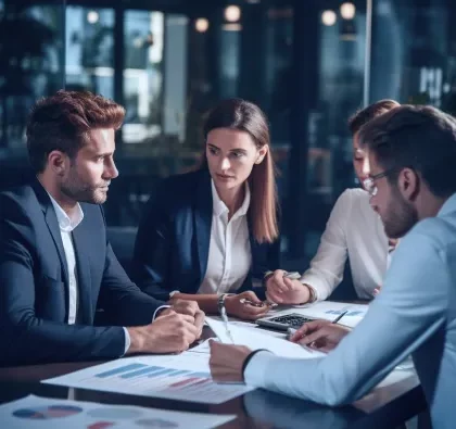 Gestion financière et suivi de gestion au profit des entreprises - Transformation digitale